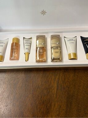 Dior Prestige Mini Skincare Collection — White & Gold